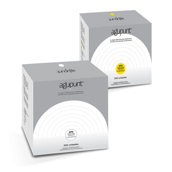 Agupunt IPEN ago con tubo guida: gli unici aghi specifici per lavorare con la tecnica terapeutica dell'elettrolisi percutanea (200 unità)