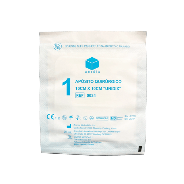 Medicazione chirurgica sterile Unidix 10 cm x 10 cm (50 unità)