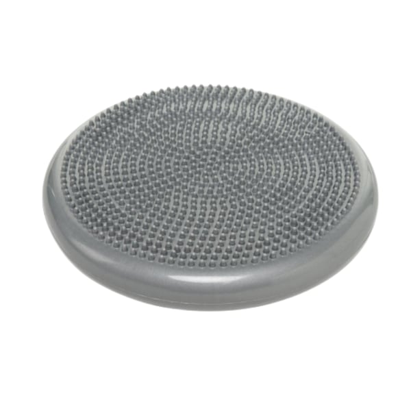 Kinefis Balance Cushion Mini Grigio (34 x 10 cm): Cuscino per l'equilibrio per la postura, la riabilitazione e la propriocezione