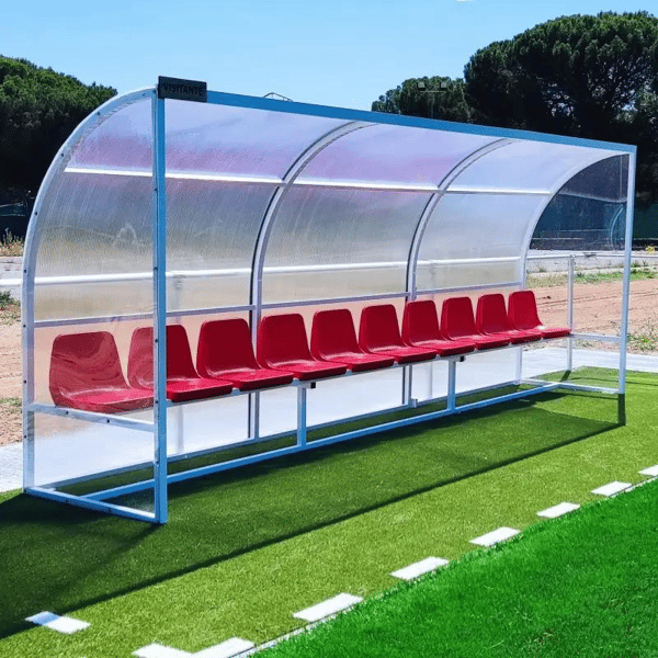 Panchina sostitutiva sette posti