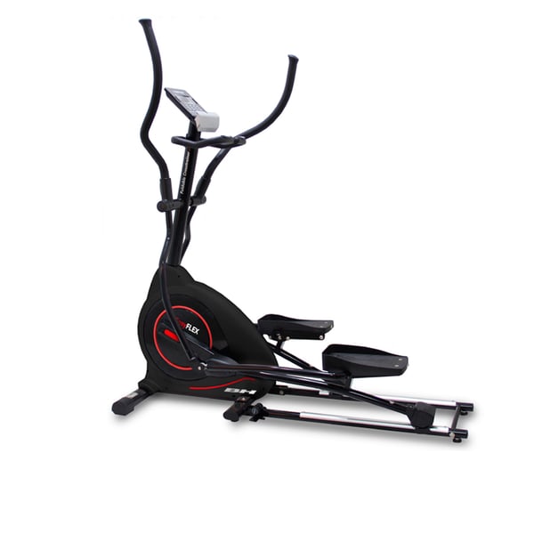 Ellittica Easy Flex BH Fitness: modello pieghevole con sistema inerziale equivalente a 20 kg