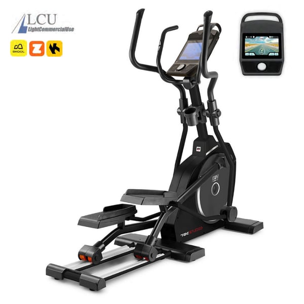 Ellittica BH Fitness FDC20 TFT Multimedia G868BTFT: per utenti alti o più pesanti con un'ampia falcata di 51 cm