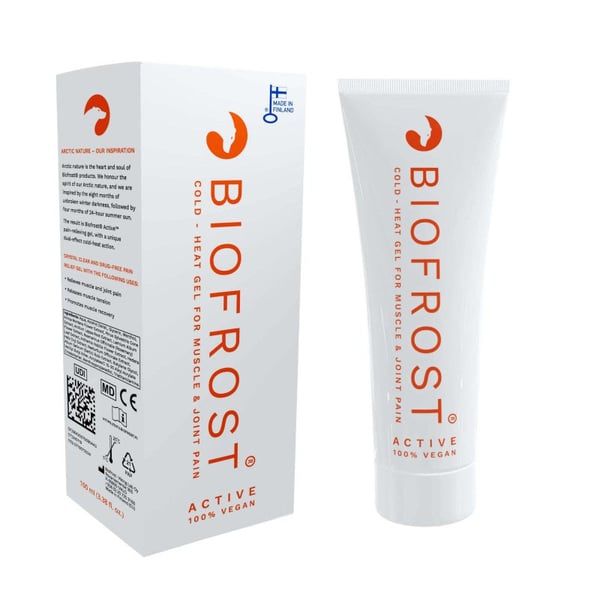 Biofrost Active 100ml: Gel effetto caldo/freddo che garantisce il più efficace sollievo contro il dolore