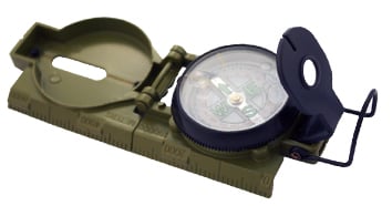 Bussola Metallica con righello