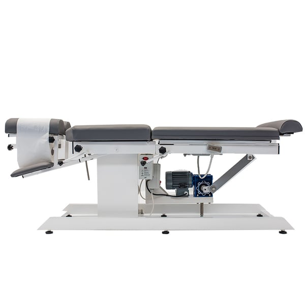 Tavolo da visita fisso, modello a flessione ed estensione