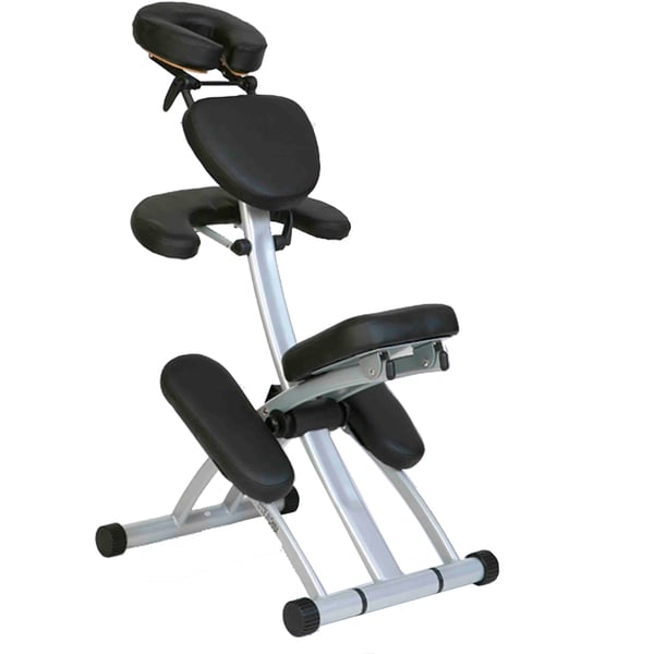 Poltrona da massaggio pieghevole multifunzionale Rolf: con struttura in alluminio per facilitarne il trasporto