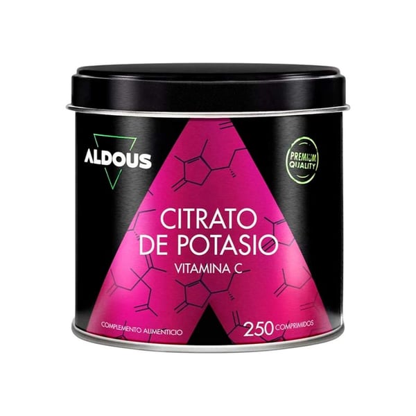 Citrato di potassio con vitamina C Aldous (250 compresse)
