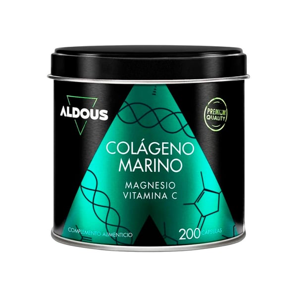 Collagene marino idrolizzato Aldous con magnesio e vitamina C (200 capsule)