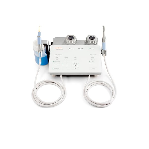 Combi Touch: Aeropulitore ed ultrasuoni in uno stesso dispositivo con più di 50 inserti