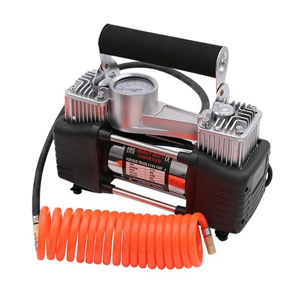 Compressore elettrico bicilindrico Raider: include custodia