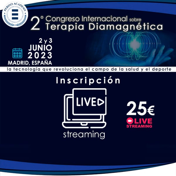 II Congresso Internazionale di Diamagnetica Terapia: INGRESSO IN STREAMING