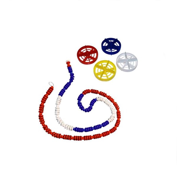 Corde Aquatic Lane Mosca Antiolas 25 metri (con corda e moschettone)