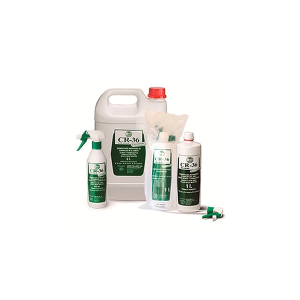 Disinfettante istantaneo CR-36 Advance (non diluibile): battericida, fungicida e virucida ad ampio spettro. Composizione alcolica (750 ml - 1 o 12 unità)