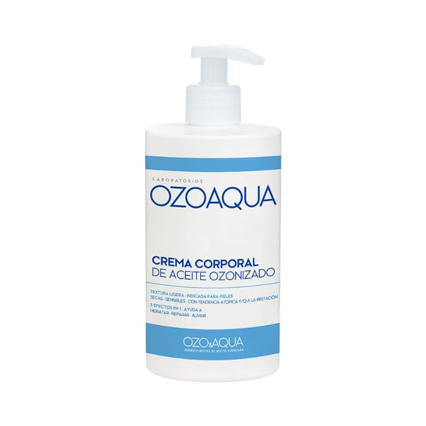 Crema corpo riparatrice e idratante all'olio ozonizzato 200ml