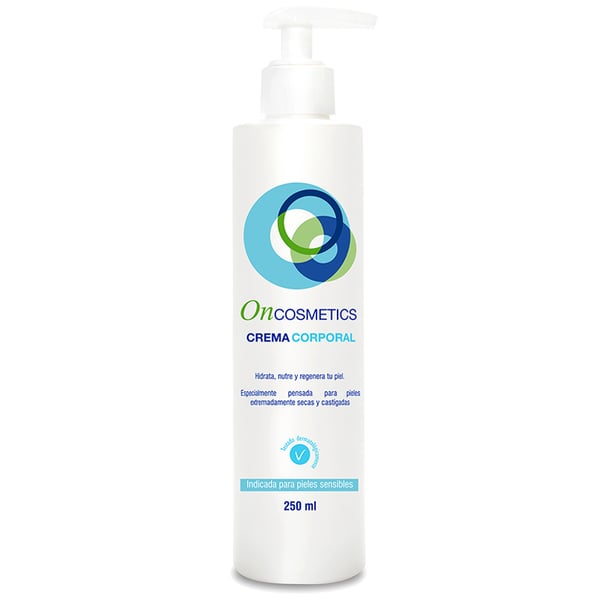 Oncosmetics Crema Corpo Idratante Dermoprotettiva Oncologica 250mL: Crema corpo per la cura della pelle durante i trattamenti chemioterapici e radioterapici oncologici