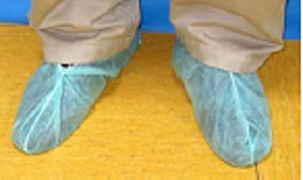 Soprascarpe Libro verde colore (confezione da 100 unità)