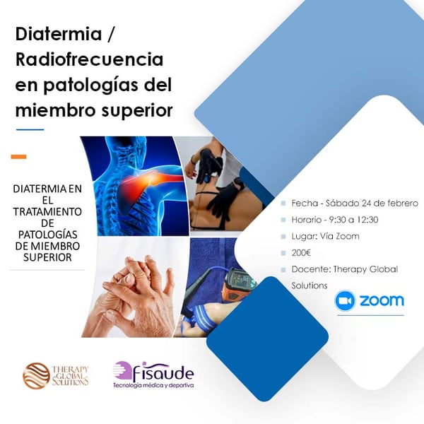 DIATERMIA A RADIOFREQUENZA NEL TRATTAMENTO DELLE PATOLOGIE DELL'ARTO SUPERIORE - VIA ZOOM - 24-02-2024