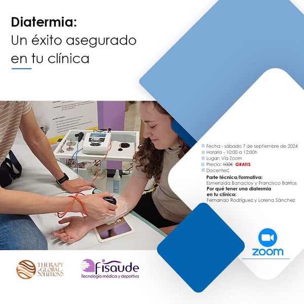 DIATERMIA: Un successo garantito nella tua clinica - VIA ZOOM - 07-09-2024