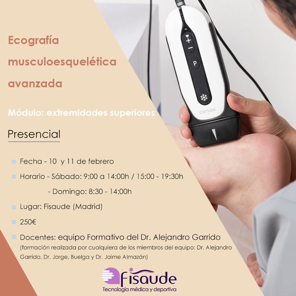 ECOGRAFIA MUSCOLO-SCHELETRICA AVANZATA: MODULO ESTREMITÀ SUPERIORI - DI PERSONA 10 E 11 FEBBRAIO 2024