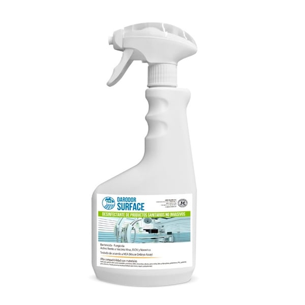Disinfettante per superfici Darodor Surface 750ml: Pulisce, disinfetta ed elimina la formazione di aerosol