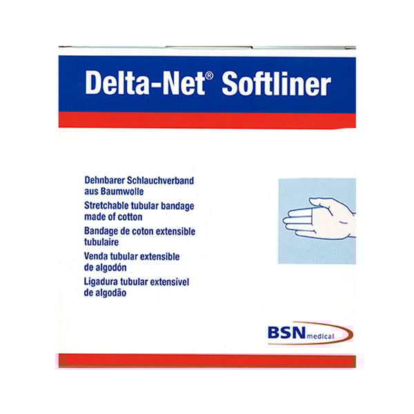 Delta-Net Nº 5 Arms: bendaggio tubolare estensibile 100% cotone (6,8 cm x 20 metri)