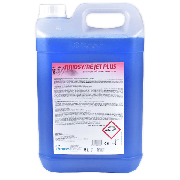 Detergente enzimatico ANIOS per strumenti Aniosyme Jet Plus 5 litri