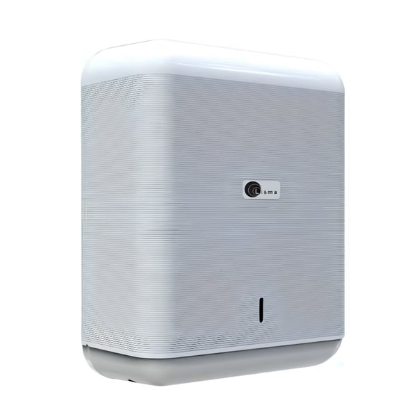 Distributore di asciugamani in ABS ecologico bianco