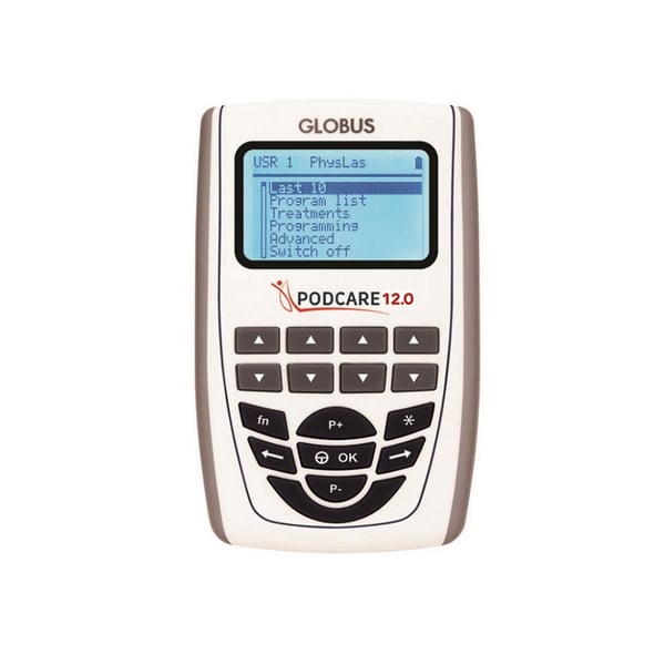 Laser ad alta potenza (6W) Globus Podcare 12.0: ideale per applicazioni di podologia del piede e della caviglia