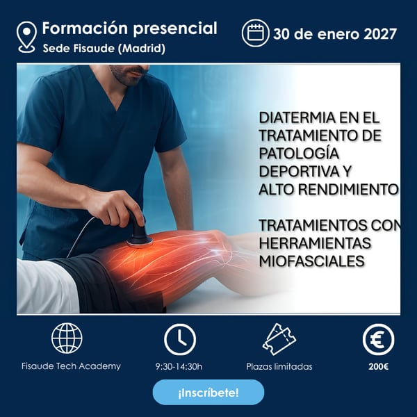 Diatermia/Radiofrequenza in patologia sportiva, prevenzione e alto rendimento. Trattamento con strumenti miofasciali - IN PRESENZA - 30 gennaio 2027