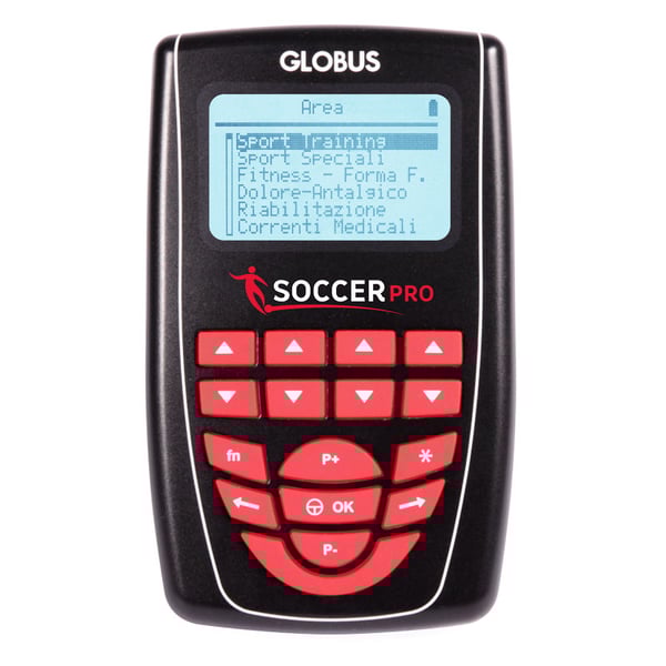 Elettrostimolatore Globus Soccer Pro: 253 programmi pensati per i calciatori