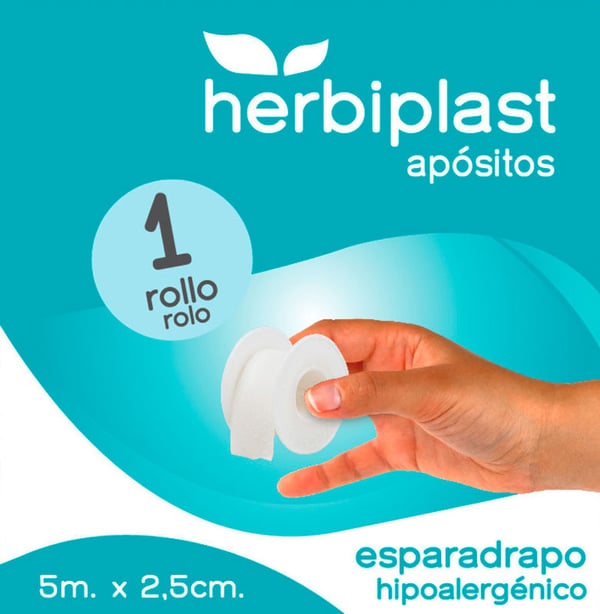 Nastro adesivo ipoallergenico scatola: 1 unità. 5m x 2,5mm