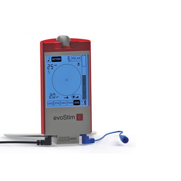 Unità terapeutica EvoStim E: un canale di stimolazione, biofeedback elettromiografico e stimolazione EMG