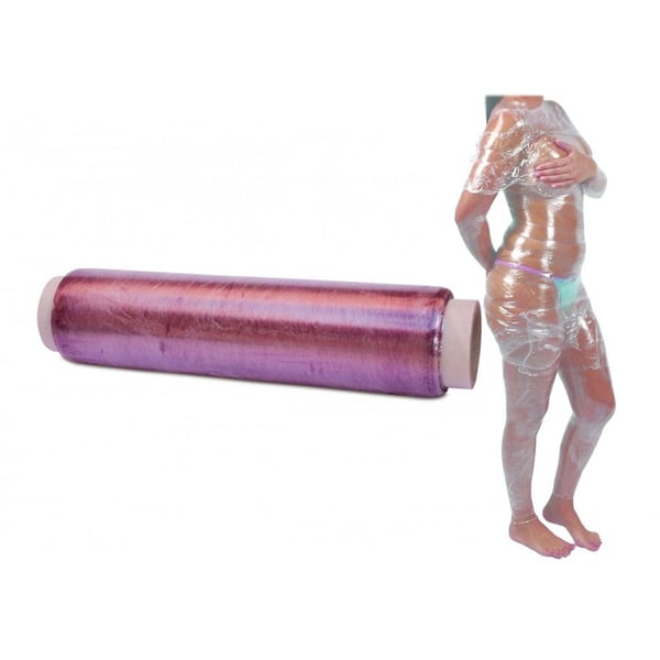 Rotolo Pellicola Osmotico Allungabile PVC: Ideale per trattamenti corpo, centri estetici e parrucchieri (2 misure disponibili)