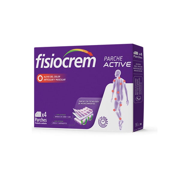 Fisiocrem Active Patch: Tecnologia microcorrente per alleviare il dolore