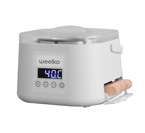 EPILSPAT Scaldacera con display digitale: con regolazione della temperatura da 35 a 125°C e capacità 500 ml