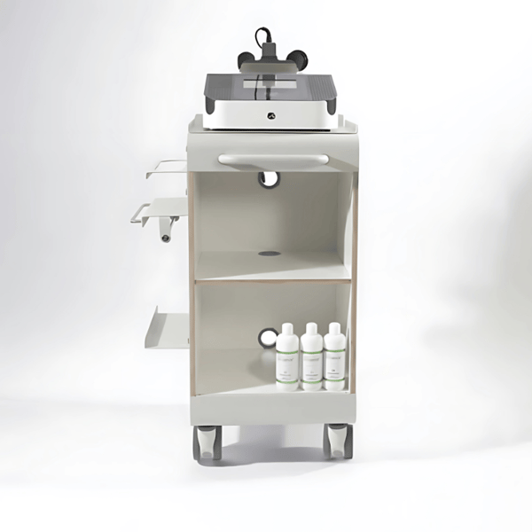 Carrello multifunzionale Häp per professionisti in grigio chiaro