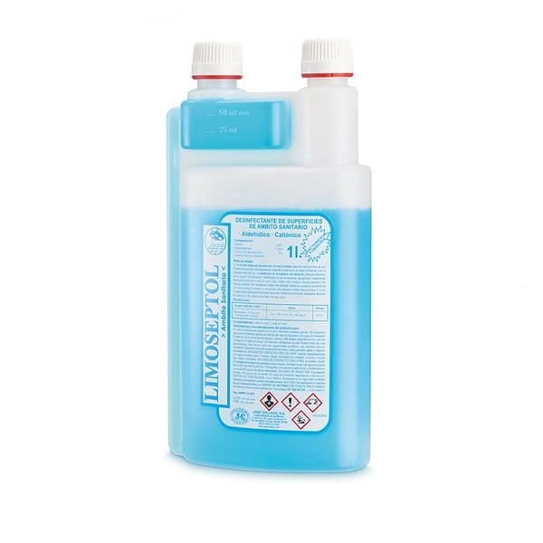 Limoseptol Plus disinfettante per superfici: ad azione rapida e diluibile al 2% (1 litro - 1 o 10 unità)