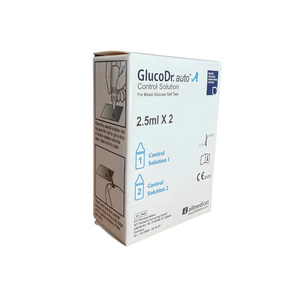 Liquido di Controllo per la calibrazione del glucometro Dr Auto