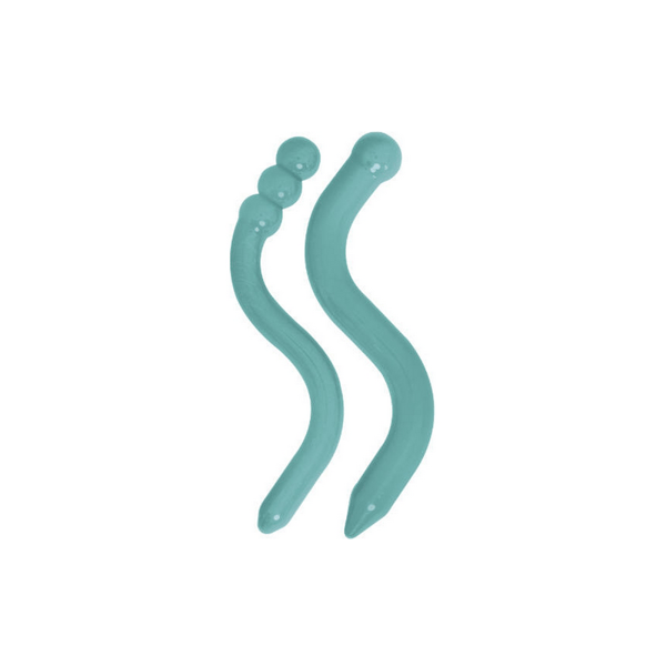 PERIDELL Massaggiatore pelvico 4 punte rigide. Kit da 2 pezzi