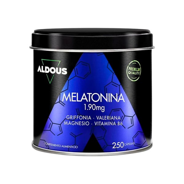 Melatonina con Magnesio, Griffonia, Valeriana e Vitamina B6 Aldous