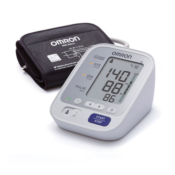 Pressione digitale monitorare sangue braccio Omron M3 Intellisense