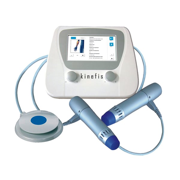 Onde d'urto radiali Kinefis Plus: Portatile, con acceleratore elettromagnetico e pedale vivavoce. Valigia porta regalo - OCCASIONE