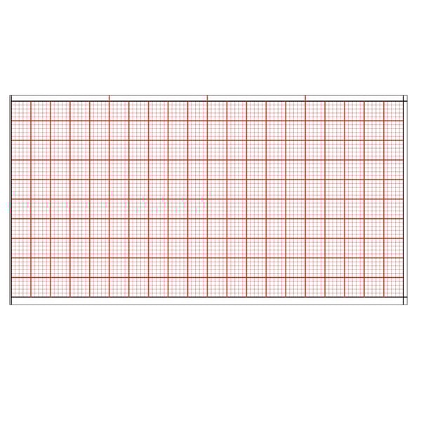 Carta ECG millimetrata 80 mm x 20 m x 12 mm (10 unità)