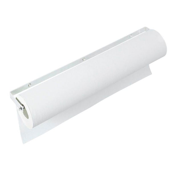 Portarotolo in acciaio cromato per barelle