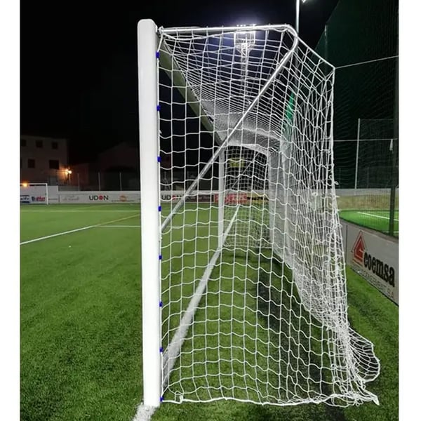 Set di porte da calcio in alluminio 7 120x100 mm fisse