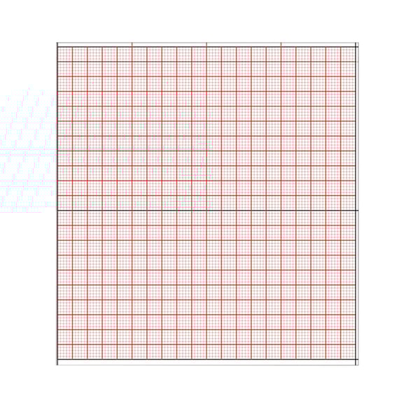 Rotolo di carta per elettrocardiografi millimetrici (112X25X12)