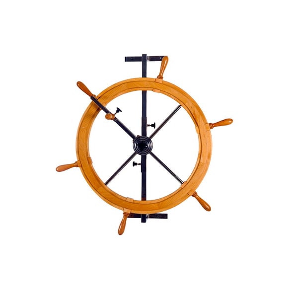 Ruota per esercizi per le spalle, in legno di faggio verniciato. altezza regolabile