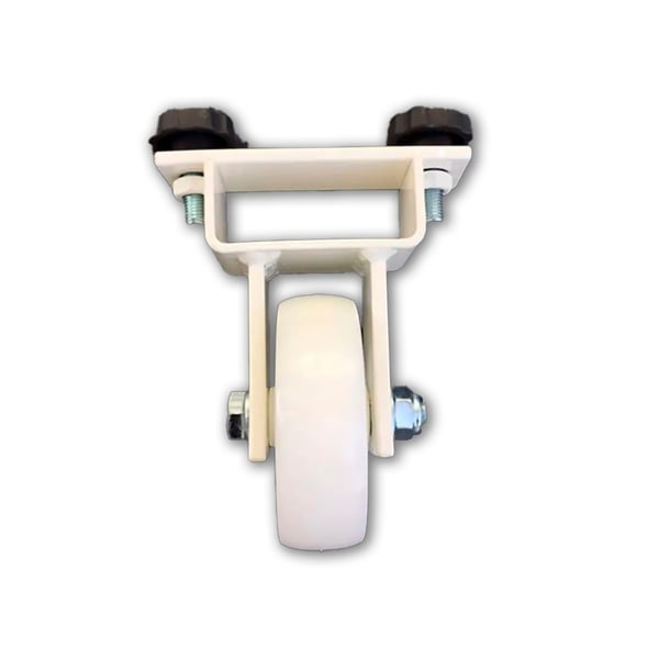 Coppia di ruote per calcio 7 e 11 obiettivi trasportabili