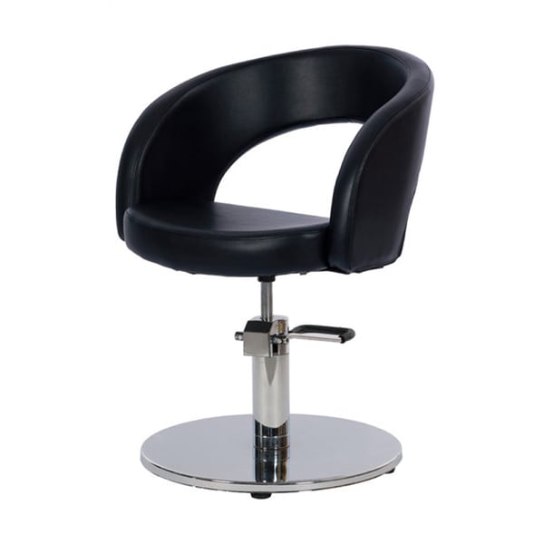 Poltrona da Parrucchiere Wayne (Low cost): Base linee curve e design avvolgente (2 modelli disponibili)
