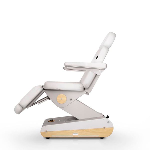 Lettino elettrico di alta gamma Swop B4 Pro Beauty: Personalizzabile, con quattro motori e struttura ultracompatta dalla stabilità ottimale... il modello più elegante e funzionale per il tuo centro